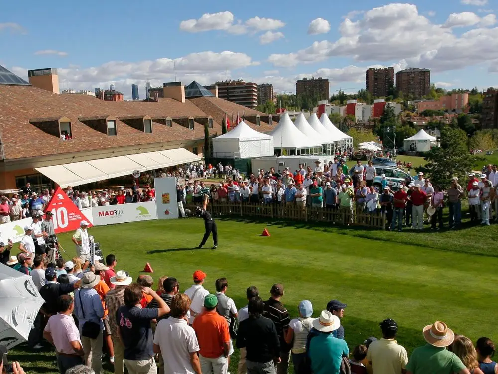 Golf in Madrid.