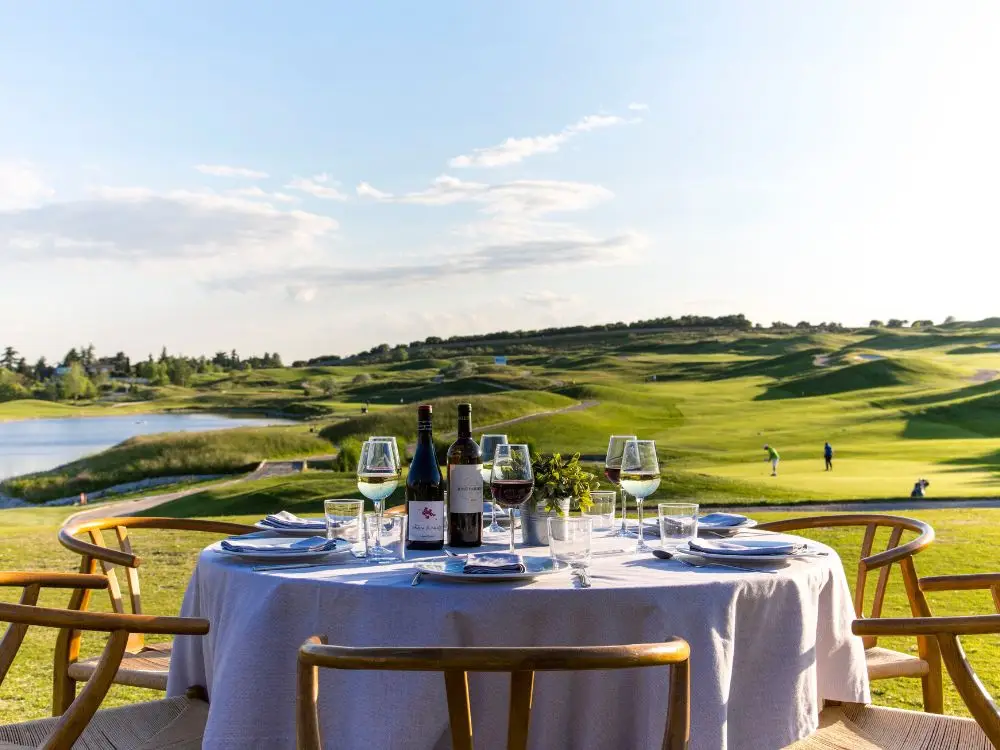 Golf in Madrid.